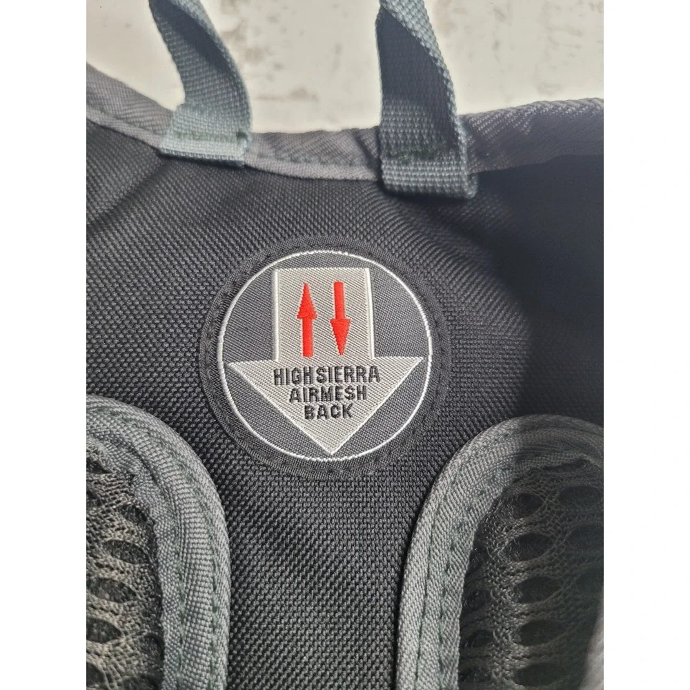 High Sierra Green Lightweight Hiking Backpack 18
